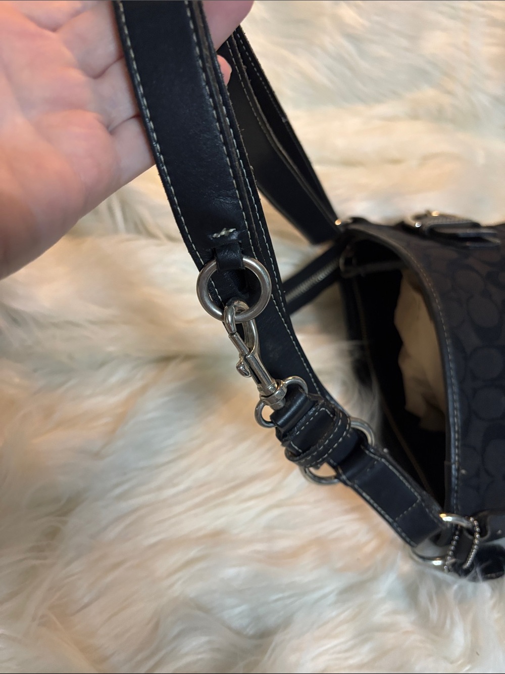Vintage Coach Black SoHo EOW-3574 Y2K - Picture 8 of 11